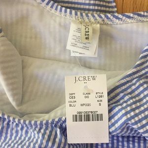 J. Crew Swim - NWT Jcrew swimsuit seersucker J. Crew Swim - NWT Jcrew swimsuit seersucker